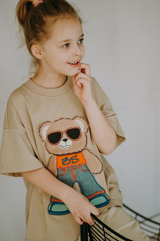 T-shirt oversize Jackie Teddy