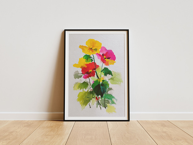 Plakat - Kwiaty Panny Suzi