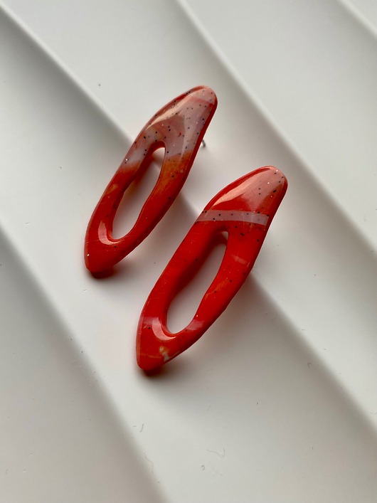 Kolczyki sztyfty małe plazmy