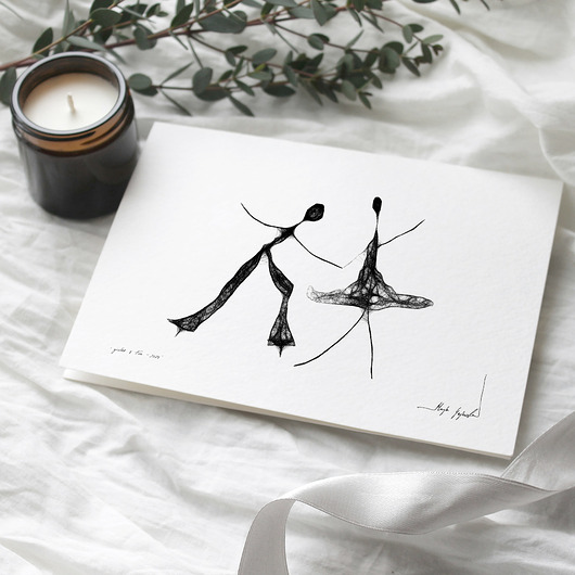 Autorska grafika - nr 102 - tango