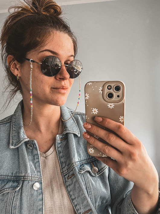 Łańcuszek do okularów Sunny