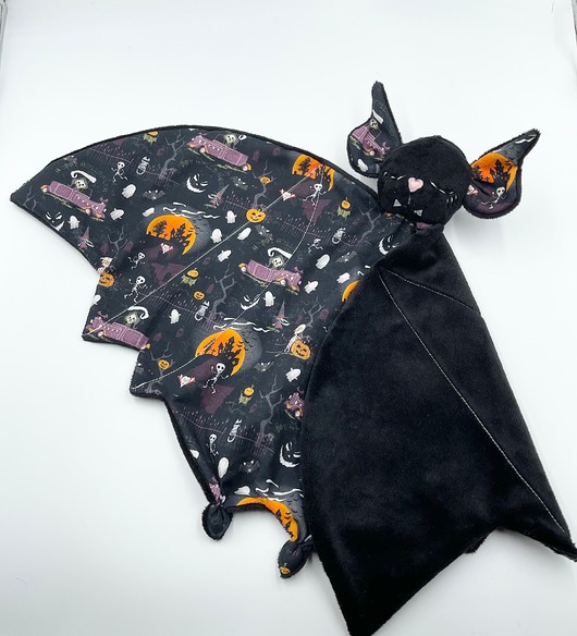 Przytulanka nietoperz dla niemowląt Halloween