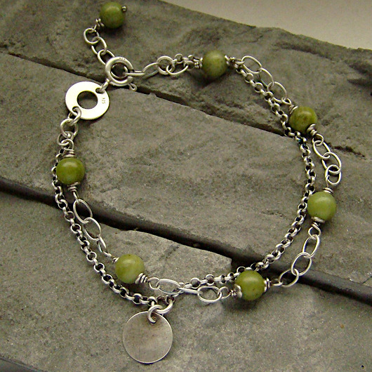 Nefryt - bransoletka