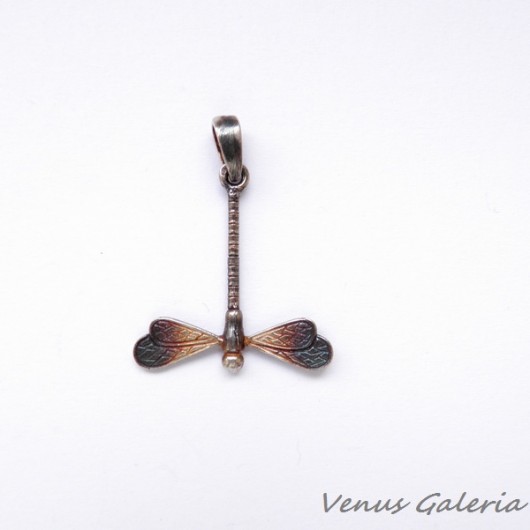 Wisiorek srebrny - Mini ważka