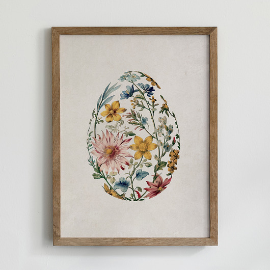 Plakat- Kwiecista Pisanka