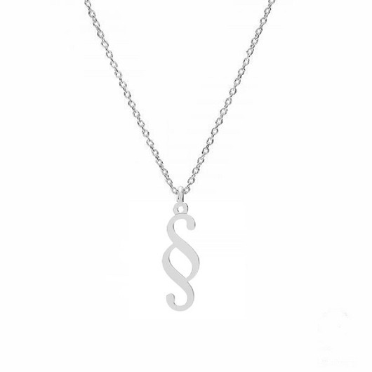 Naszyjnik Paragraf -srebro