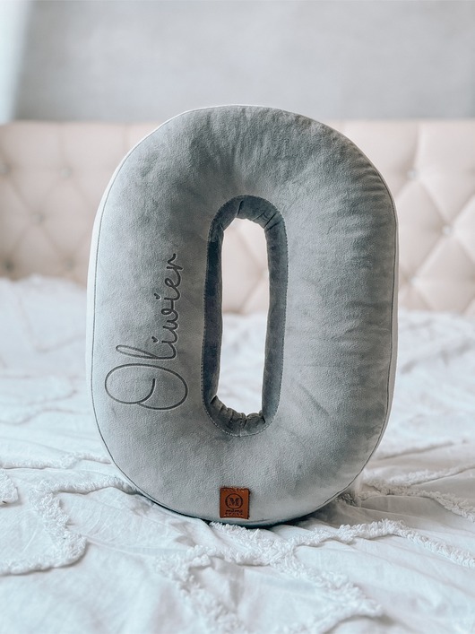 50cm XXL Mega Poduszka litera, literka, inicjały z imieniem - kolor do wyboru
