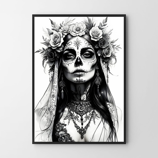 Plakat Zombie girl