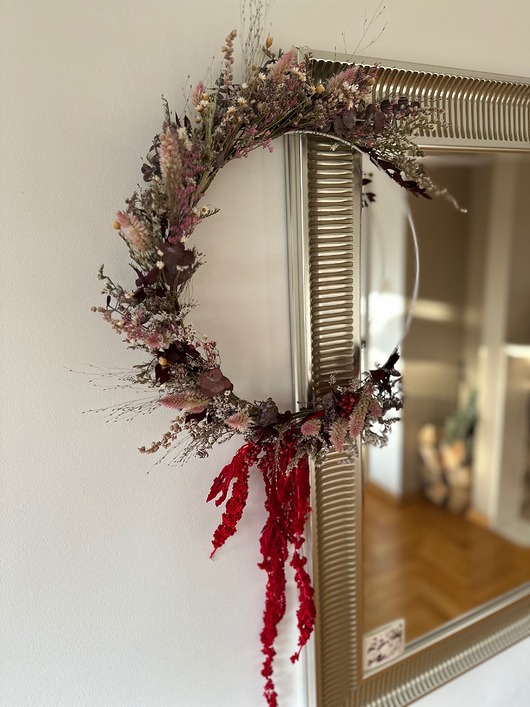 Wianek boho Sielski naturalny