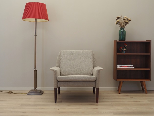 Fotel palisandrowy, duński design, lata 60, produkcja: Brdr. Andersen