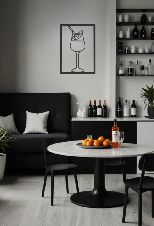 Metalowy obraz Aperol I