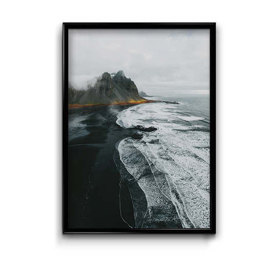 Plakat Plaża Wulkaniczna