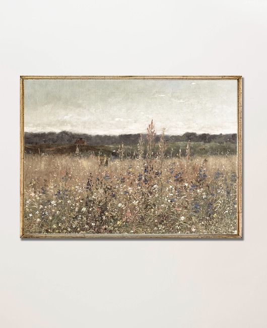 Plakat Vintage Polne kwiaty