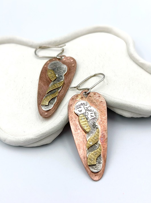 Kolczyki Miłosne Serca