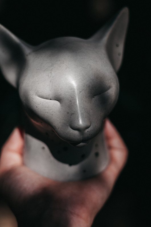 KOT beton kolor szary - figura - KUFA.design