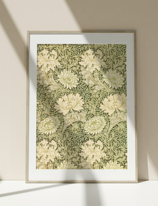 Plakat Vintage Obraz Grafika Flower Pattern