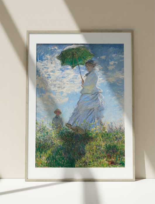 Plakat Vintage Obraz Grafika Monet
