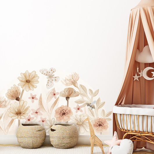 ŁĄKA BOHO - naklejka na ścianę