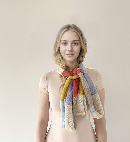 BONNIE Szalik Fiorki