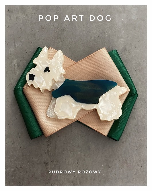 Kolekcja Pop Art Dog Brosza West / White Terrier. NEW