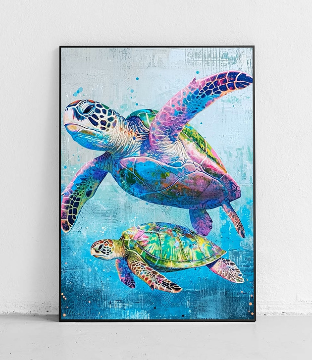 Plakat Morskie Opowieści: Podróż w Błękicie