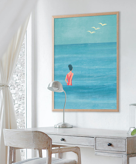 Lato nad morzem - plakat 50x70 cm