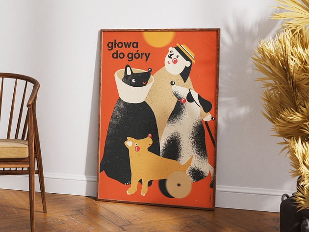 Plakat Głowa do góry