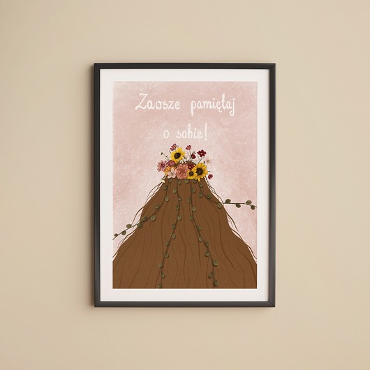 Ilustracja Autorska: Zawsze pamiętaj o sobie!