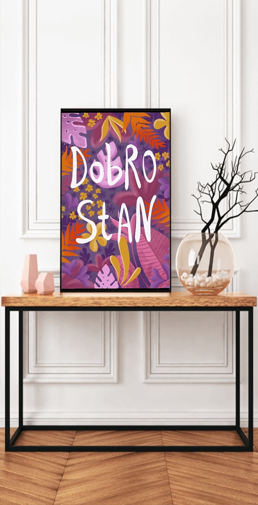 Plakat Dobrostan