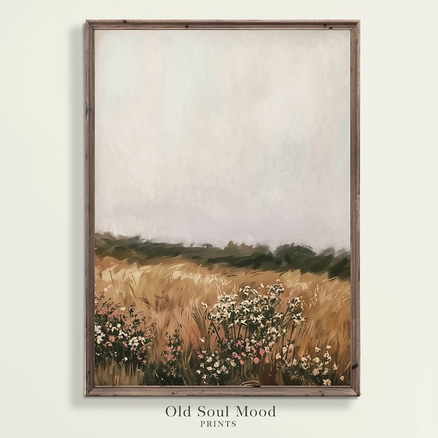 Plakat Vintage Moody Landscape 2 Krajobraz