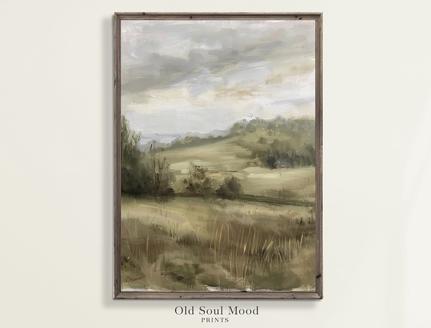 Plakat Letni krajobraz