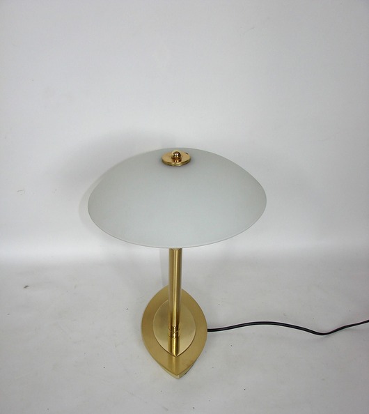 Mosiężna lampka nocna, lata 90