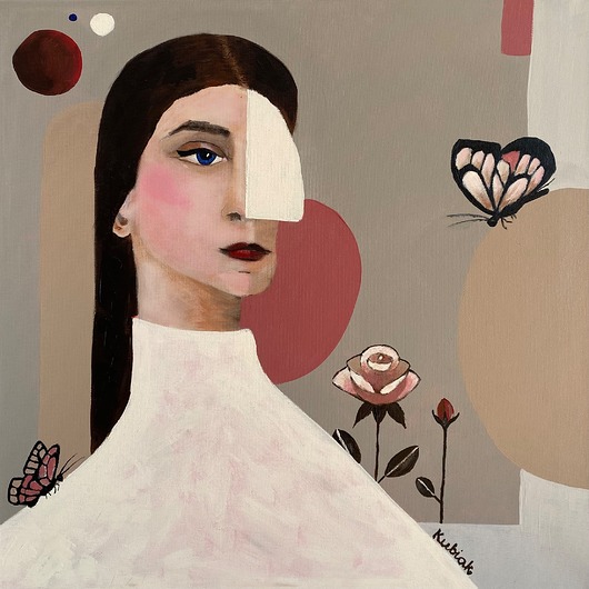 Rozkwit / obraz by Magda Kubiak