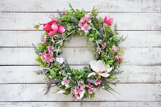 Wianek magnoliowy wielki XXL