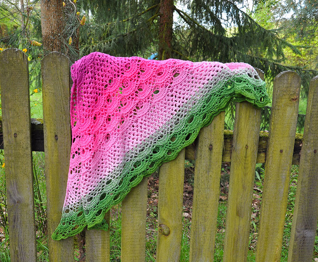 Chusta soczysty arbuz