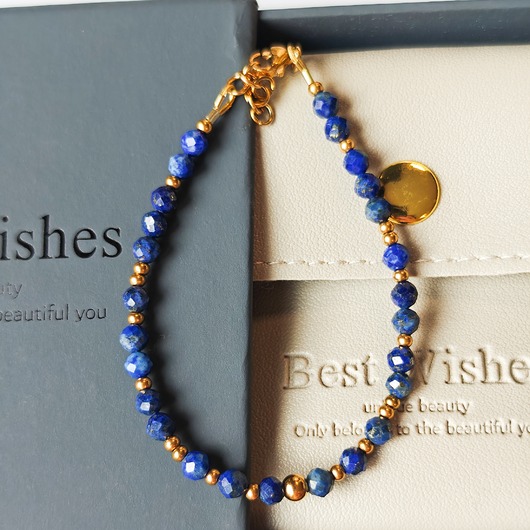 Bransoletka lapis lazuli