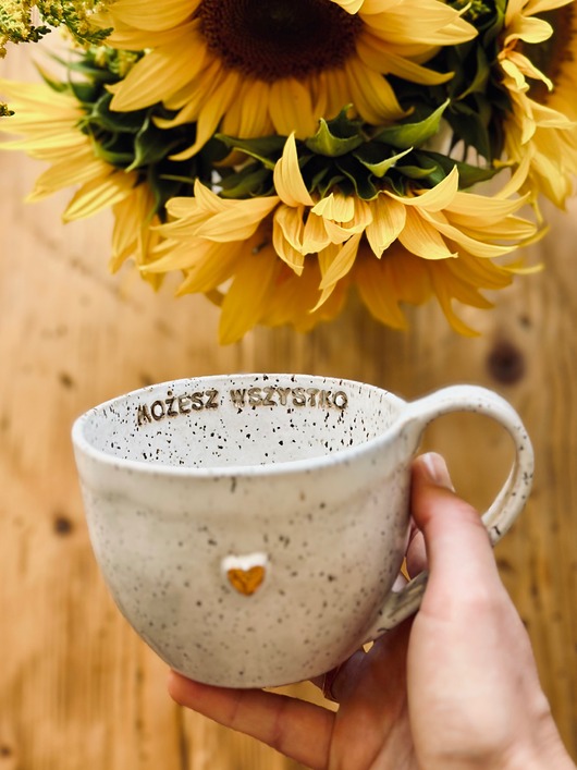 Kubek z afirmacją To będzie dobry dzień