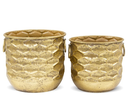 Komplet 2 osłonek metalowych LARREA