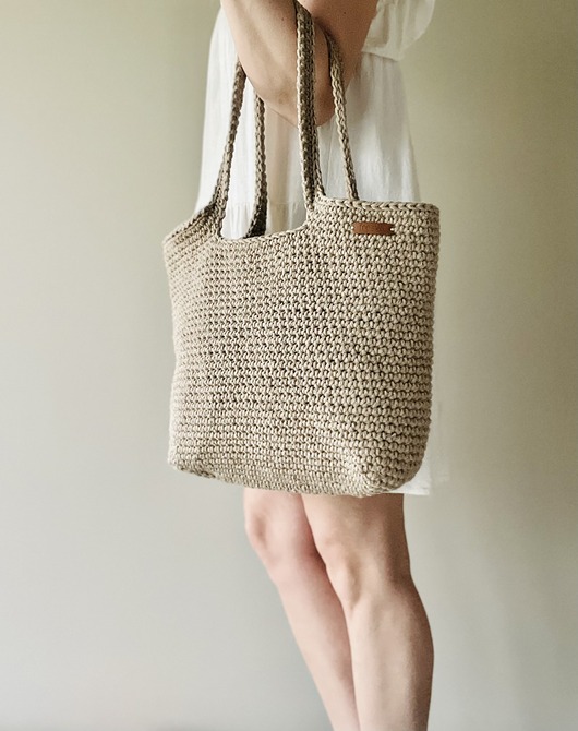 Terra - torba szydełkowa handmade