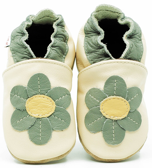 Stoktrotka na kremie ekoTuptusie kapcie dziecięce FASTER