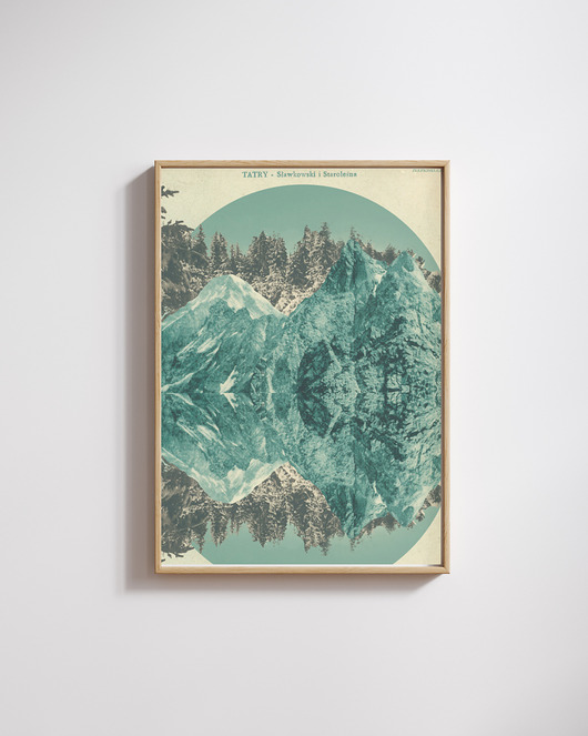 Plakat Tatry w zwierciadle snu