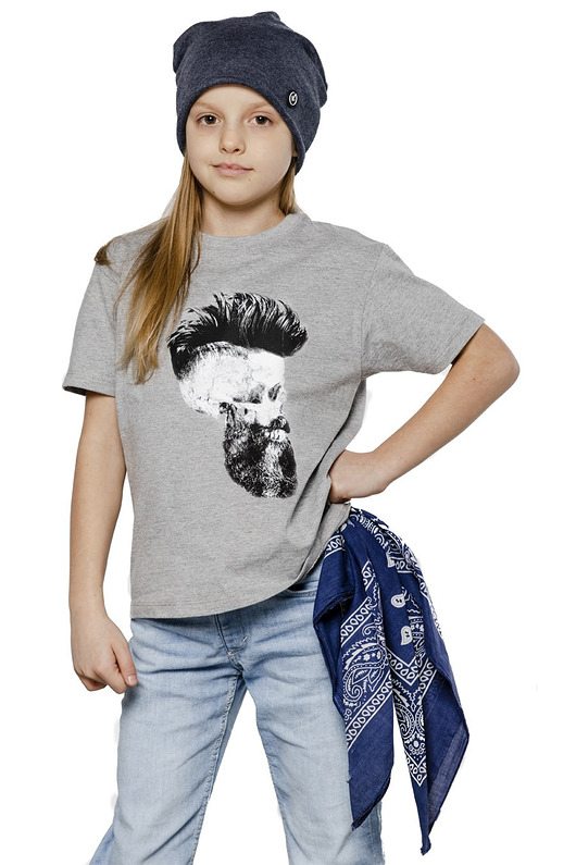 T-shirt dziecięcy UNDERWORLD Czacha z brodą