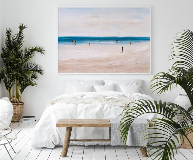 Plakat Plaża malarska