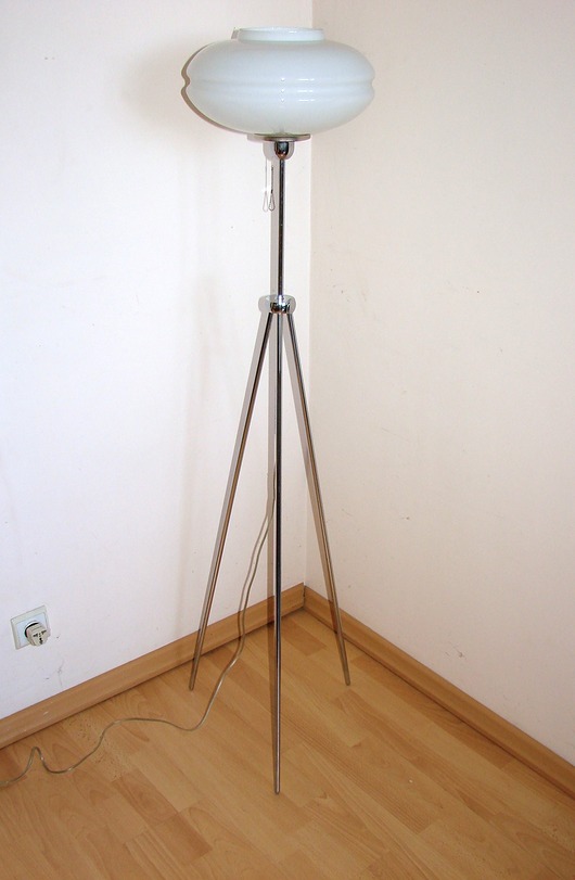 Lampa podłogowa trójnóg, lata 90