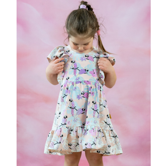 Sukienka zmieniająca kolory w słońcu - Emma