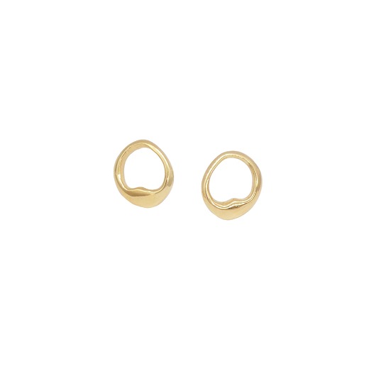 SMOOTH midi/ gold earrings