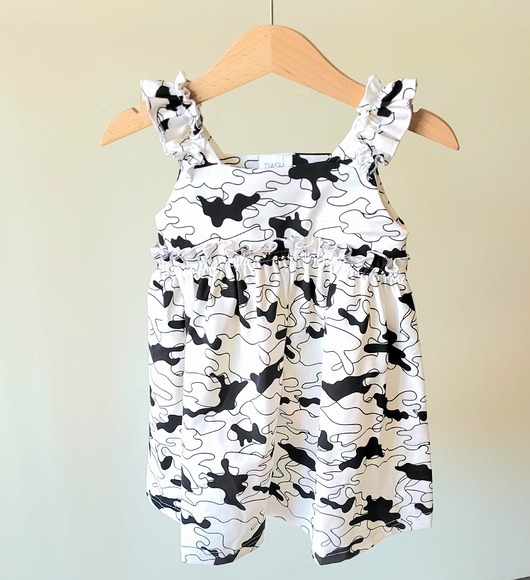 Sukienka dla dziewczynki zmieniająca kolory w słońcu - Lola