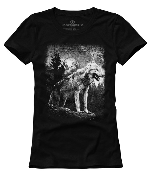T-shirt damski UNDERWORLD Wolf in mountains