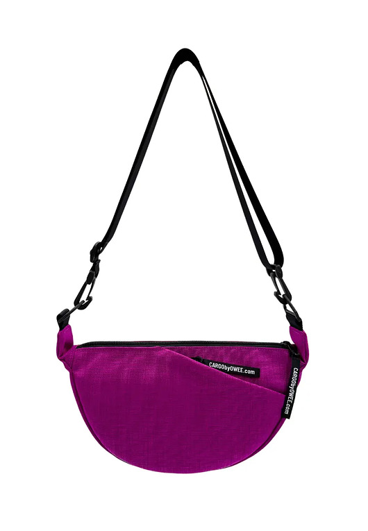 Torba Half Moon magenta SMALL