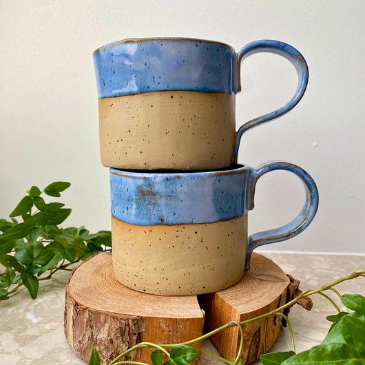 Kubek duży - błękitny